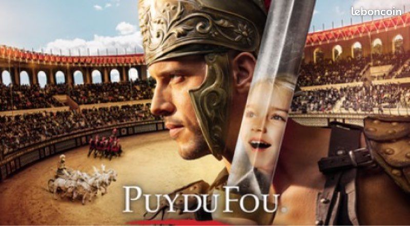 5 places Puy du Fou – Samedi 22 août 2026 – 290 au lieu de 380 (image 1)