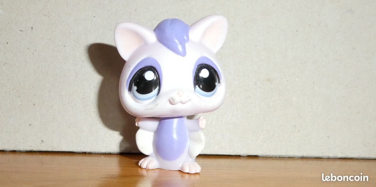 Figurine Littlest Pet Shop - Écureuil 253 - Hasbro - Occasion - Pour Collection Ou Jeu