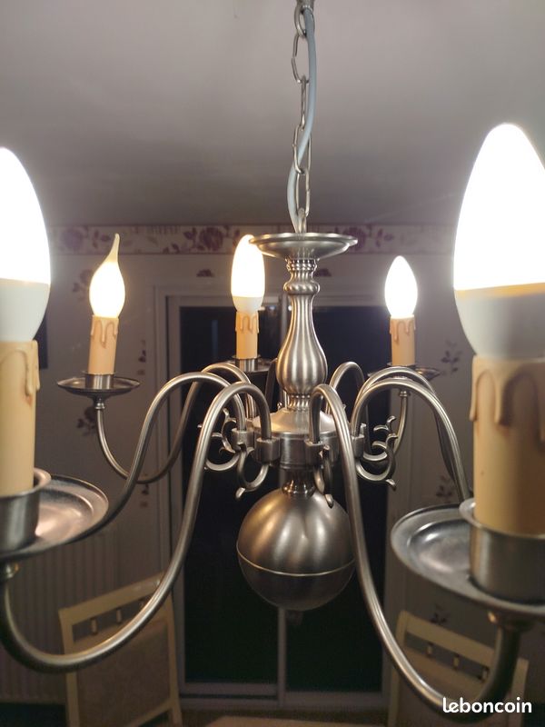 Lustre en étain (image 4)