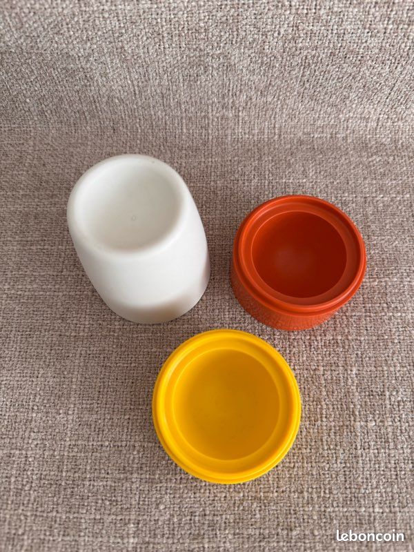 Cube de tri en plastique, blocs de construction empilables, jouet éducatif de ba