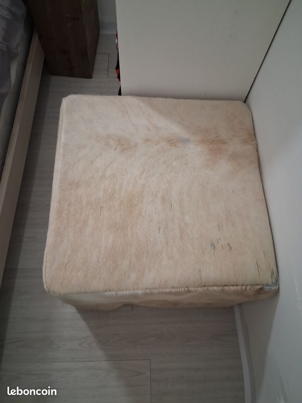 Bout de canapé et pouf (image 1)