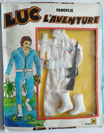 Luc l'Aventure (Action Jackson) - Mego-Sitap - Panoplie Marines (neuf en boite