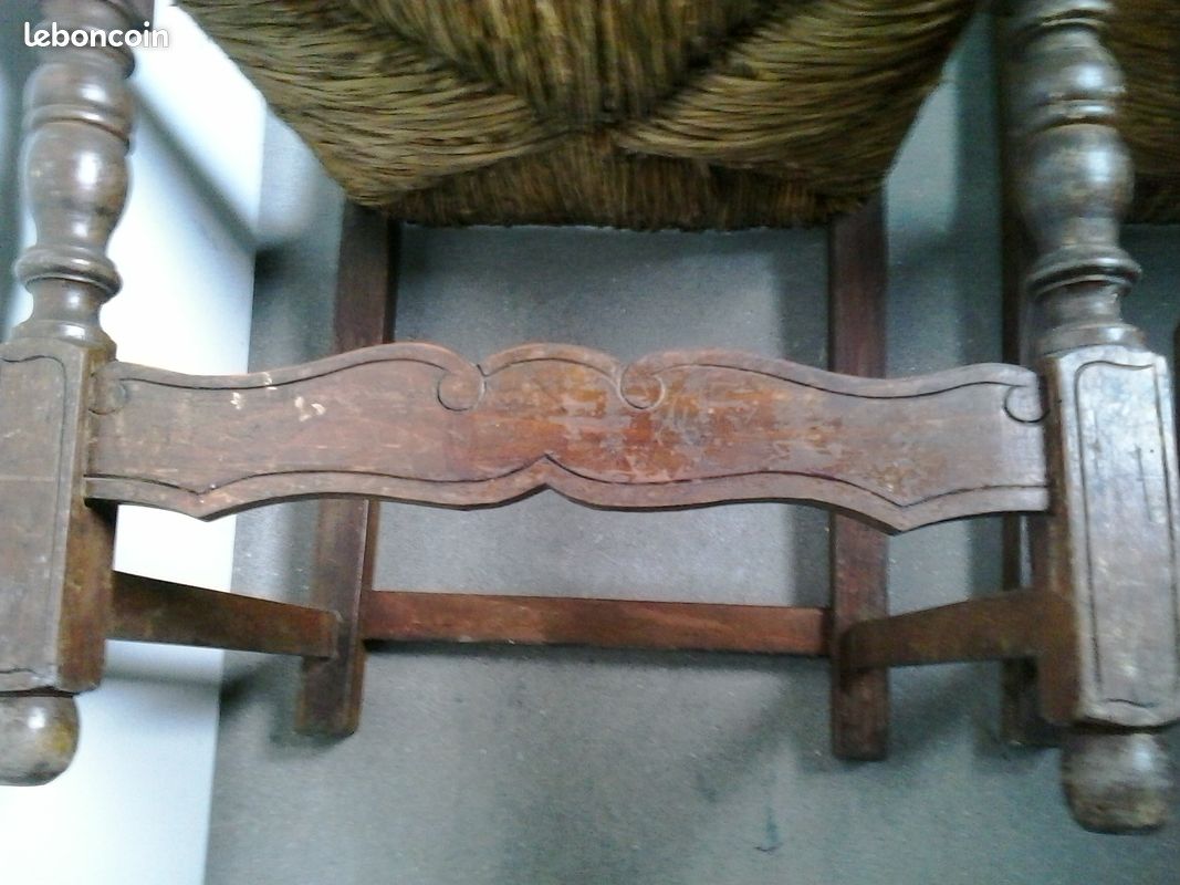2 chaises anciennes à restaurer (image 10)