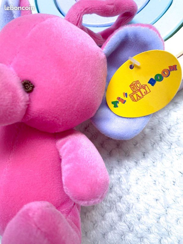 Peluche éléphant enfant (image 2)