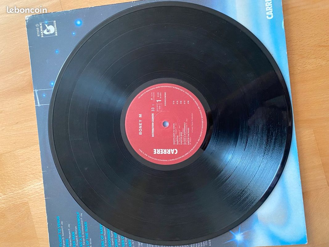 Vinyle : boney M nightflight to Venus (image 4)