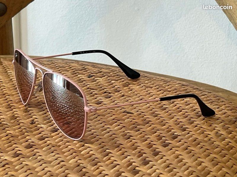 Lunettes enfant pilote Ray-Ban, parfait état Roses sandyanne83 (image 6)