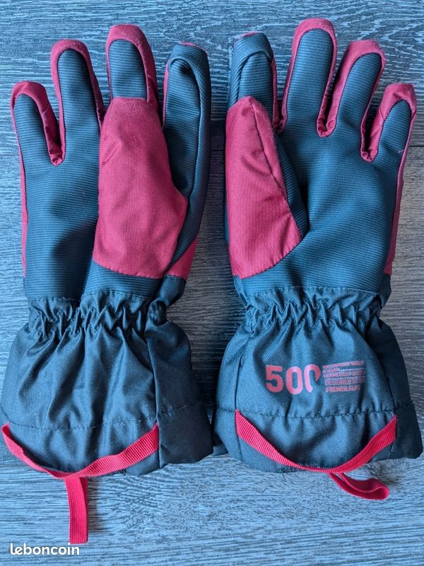 Gants de ski Decathlon Wedze 10 ans TBE (image 2)