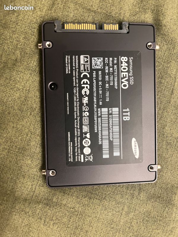 7te1t0 Ssd Samsung 840 Evo 1tb Ssd SSD To Samsung 840 EVO