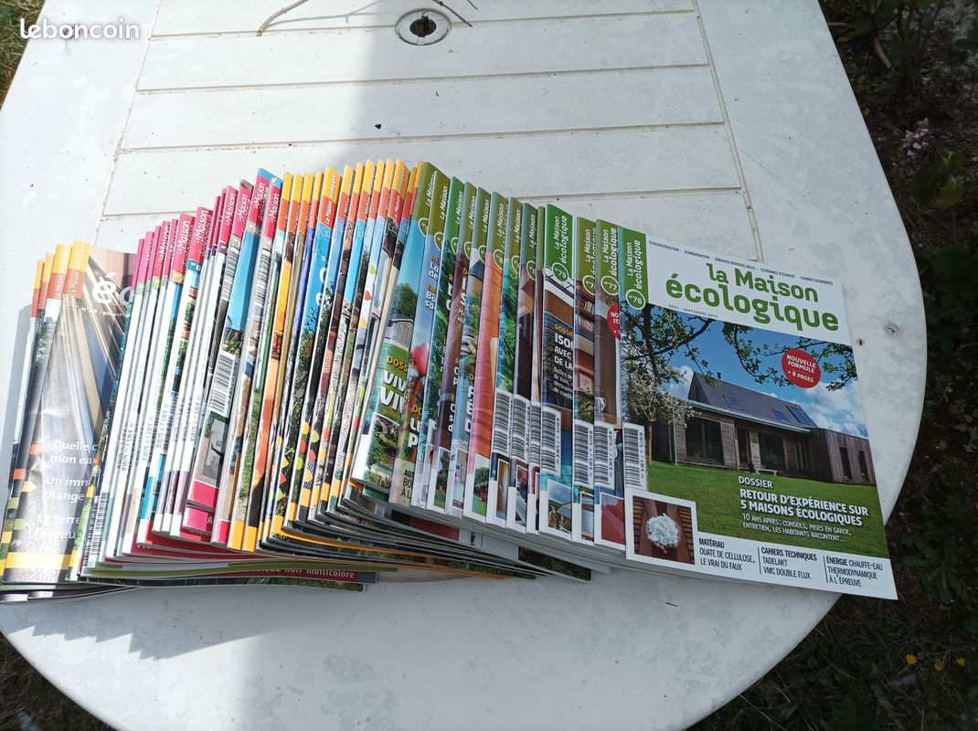 Revue La Maison Ecologique, 59 exemplaires (image 1)