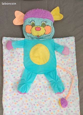 Sac De Couchage Peluche Popples - Duvet Couette Vintage - Occasion