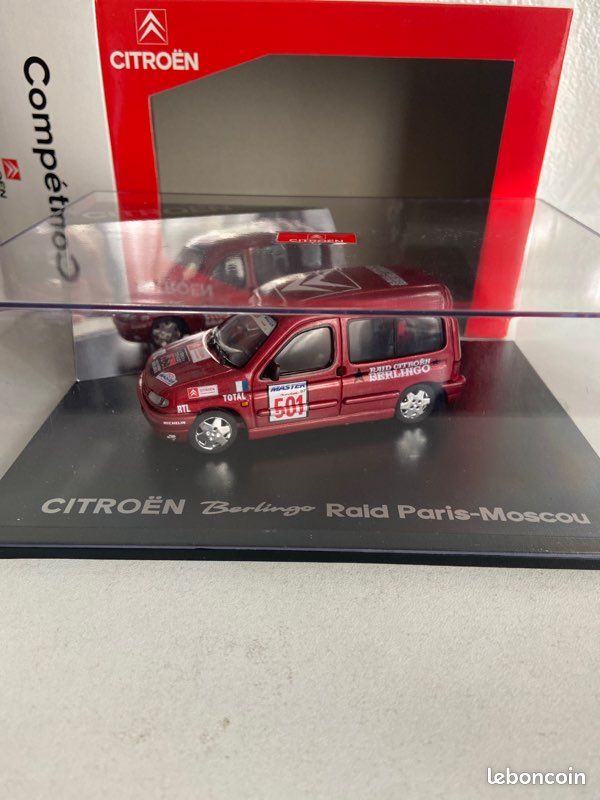 Miniature Eligor 1/43 - Citroën Berlingo Raid Paris-Moscou