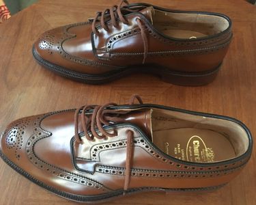 Chaussures Delaware Richelieu LOUIS VUITTON T44 cuir marron