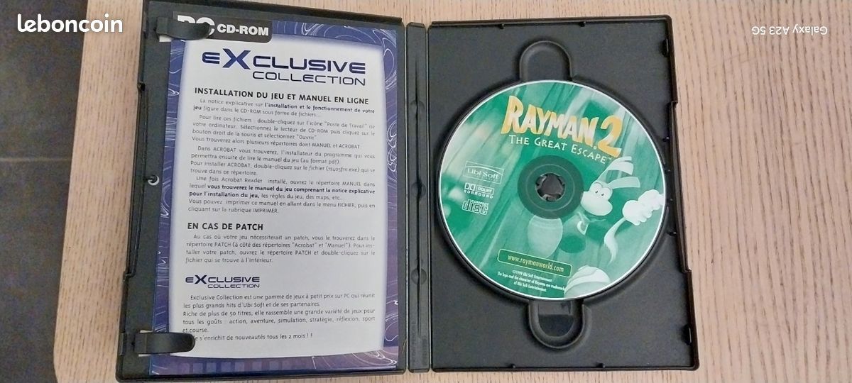 Rayman 2 : The Great Escape – PC – Version Française – Exclusive Collection