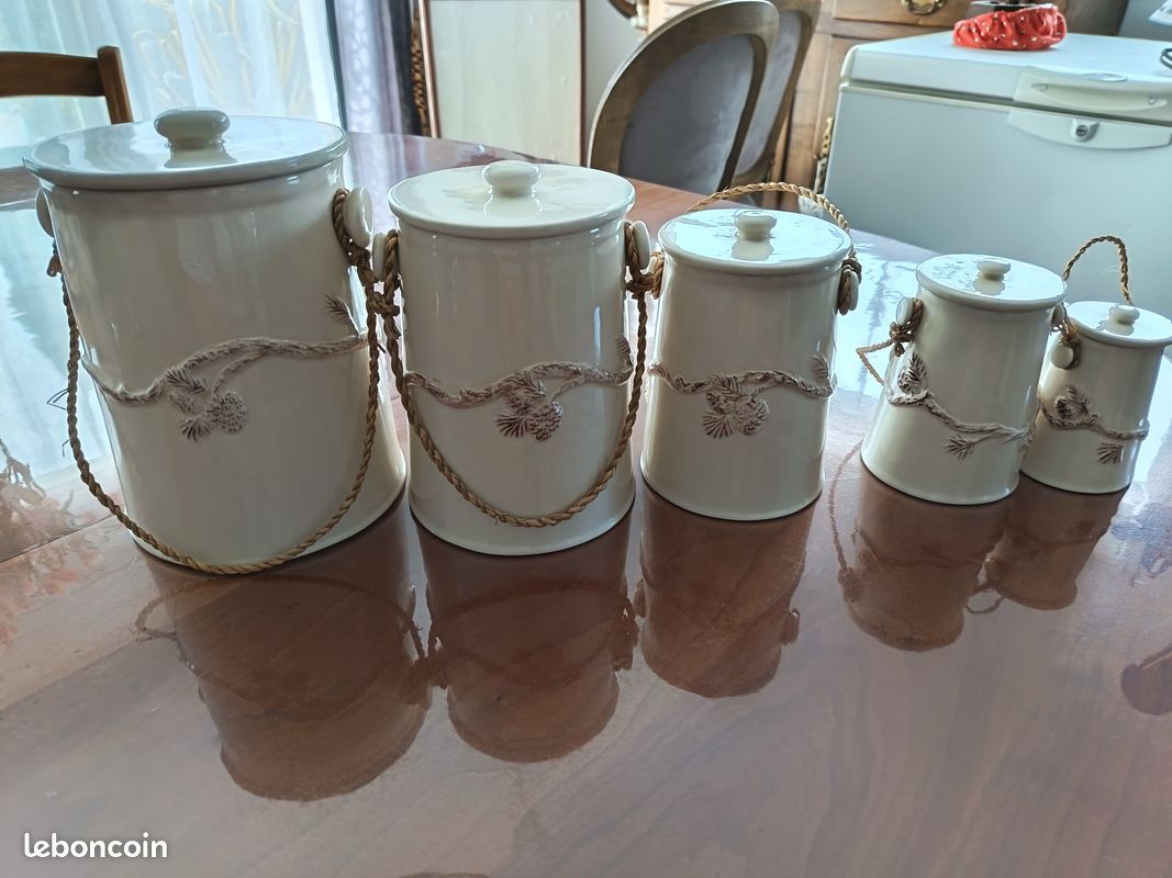 Pots de décoration de cuisine (image 1)