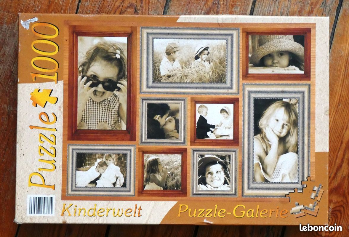 🧩 Puzzle 1000 Pièces - Portraits d'enfants (image 1)