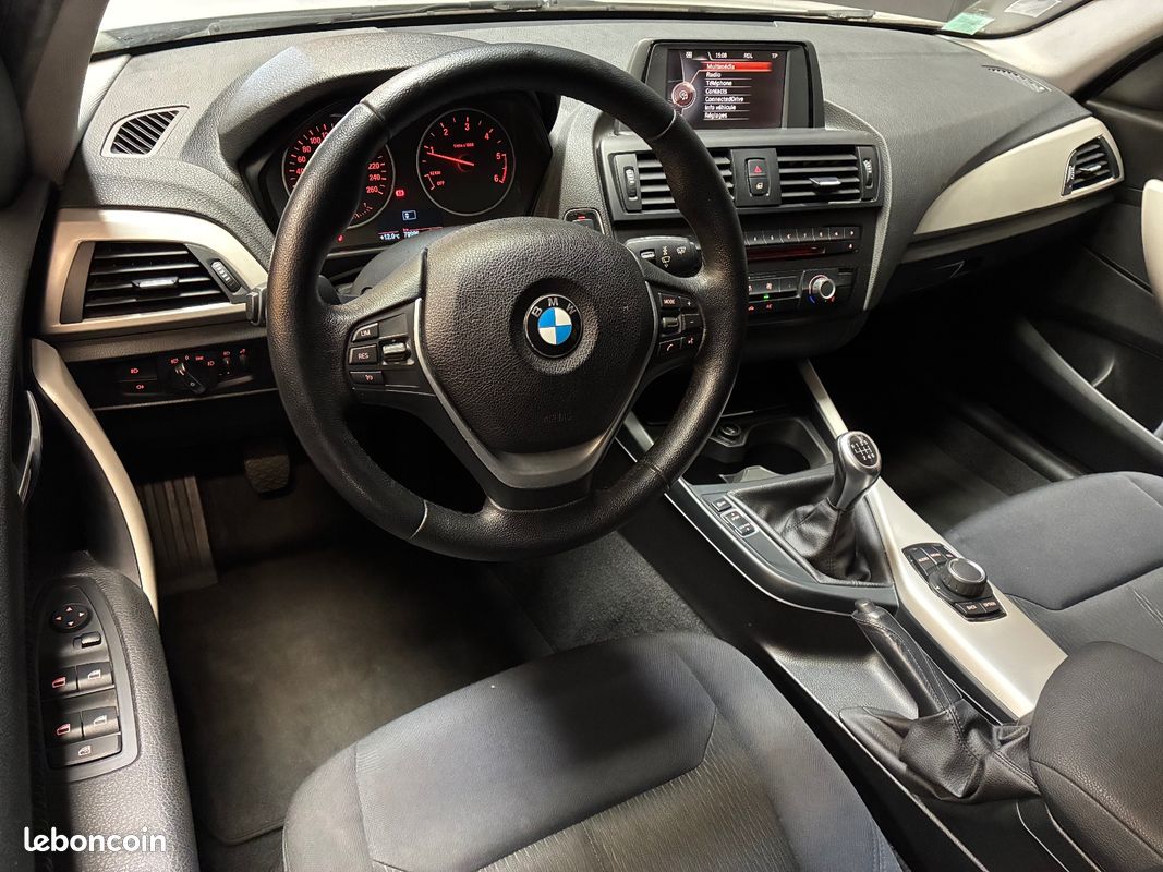 BMW SERIE 1 F20 114d 95 ch 109g Lounge / SUIVI COMPLET BMW (image 7)