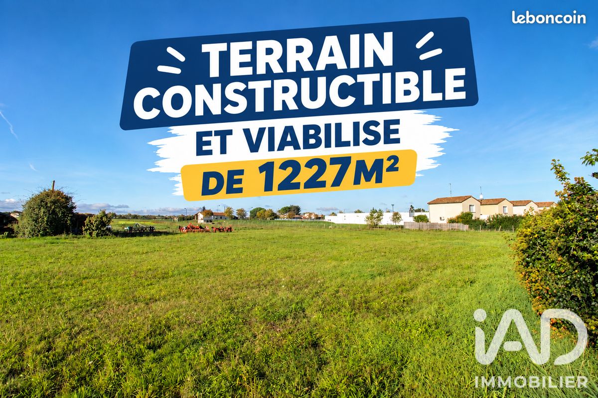 Terrain 1227 m² · à Saint-Jory · 1 227 m² · 155 000 €