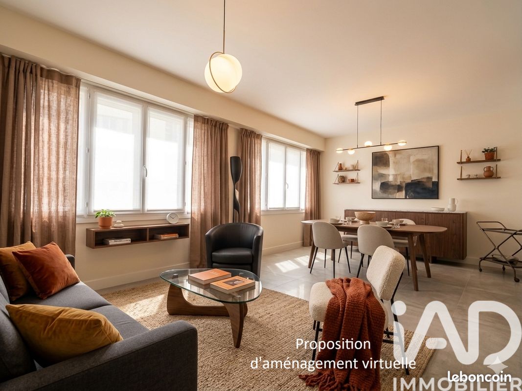 Appartement 3 pièces 62 m² · à Rezé · 62 m² · 173 500 €