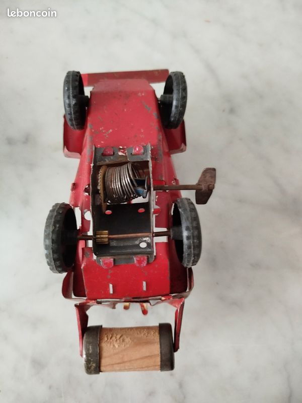 Joyax Jeep Mécanique Pompiers – Avec Remorque Et Citerne, Tôle, Boîte D'origine