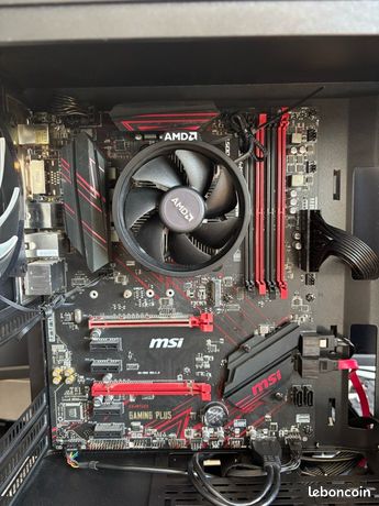 Kit HS / Pour pièces – Ryzen 5 2600 + MSI B450 Gaming Plus + Ventirad 2