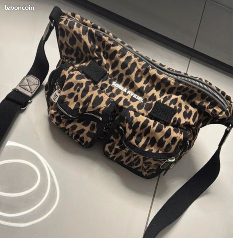 Sac Bandoulière Sonia Rykiel En Cuir Jaune - Occasion - Style Main Ou épaule