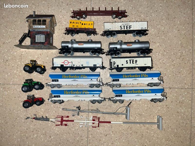 Wagon Ambulance HO ELECTROTREN 1311 - Services Sanitaires - Train Miniature