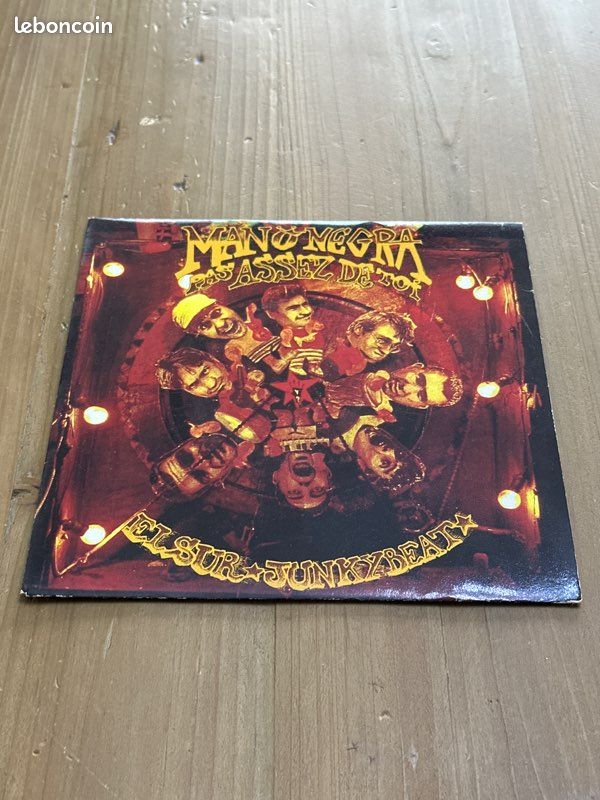 Disque vinyle, 45 Tours Mano Negra. Pas assez de toi (image 1)