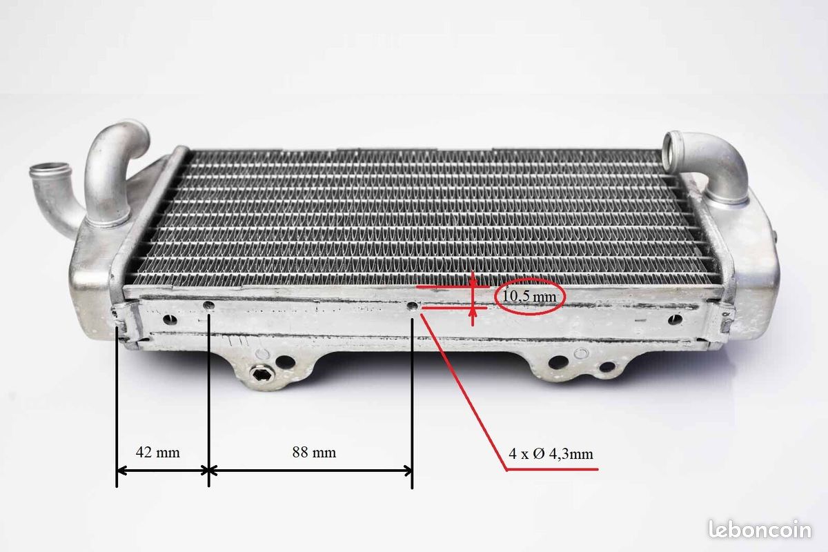 KIT VENTILATEUR de RADIATEUR SPAL pour BETA RR ENDURO 2+4 temps année 2010-2019 (image 9)