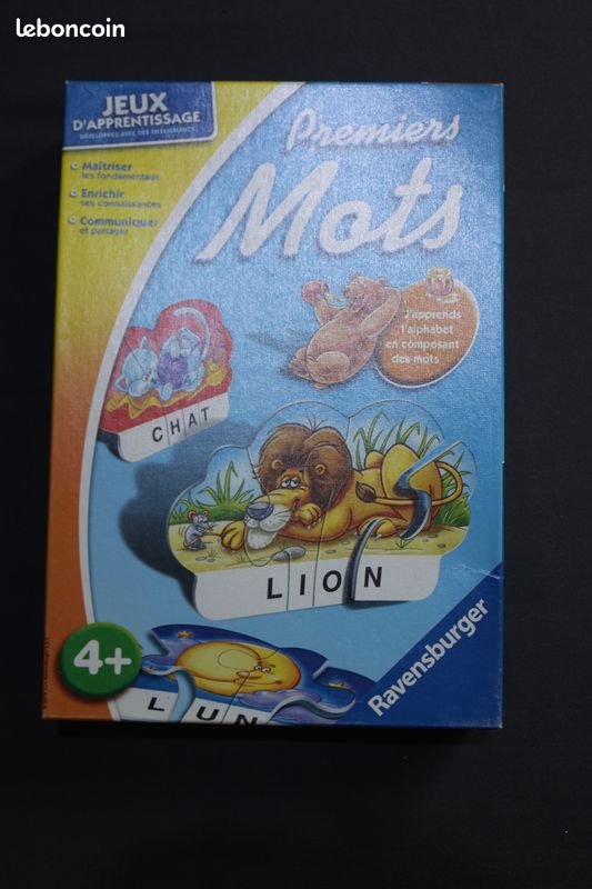 Premiers Mots Ravensburger jeux d'apprentissage puzzle écriture (image 3)