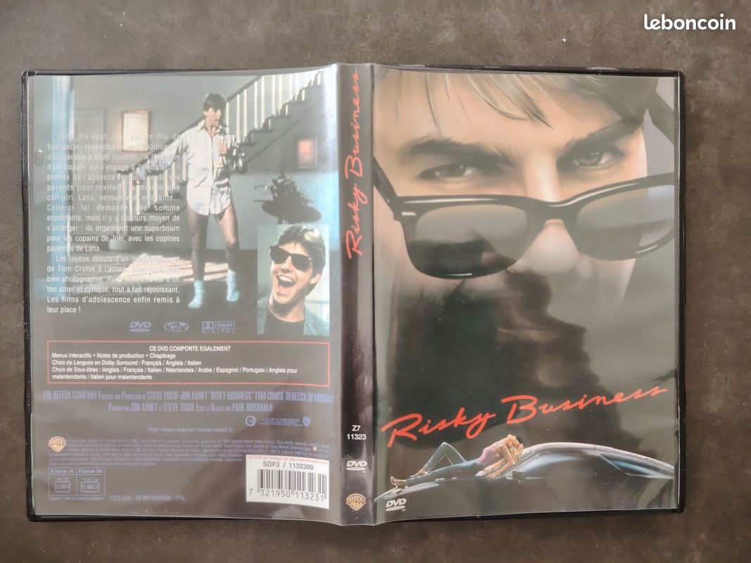 DVD ... RISKY BUSINESS ...Tom CRUISE, Rebecca DE MORNAY - DVD - Films