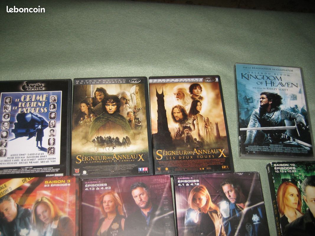 Dvd dowton abbey , agatha christie , les experts , hercule poirot (image 4)