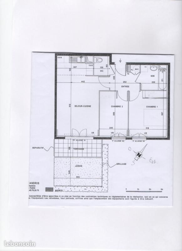Appartement a louer vigneux-sur-seine - 3 pièce(s) - 60 m2 - Surfyn