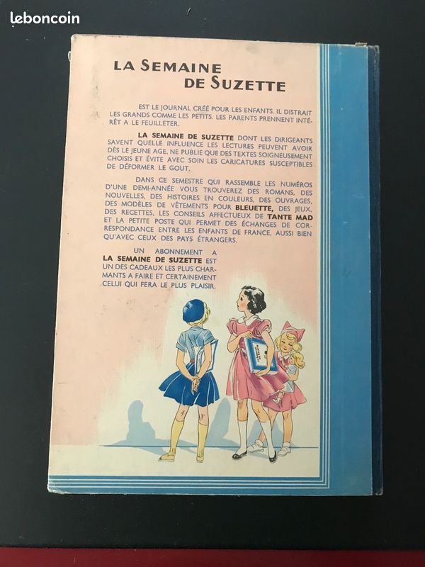 LA SEMAINE DE SUZETTE 41ème année 2 volumes 1er et 2ème semestre (image 9)