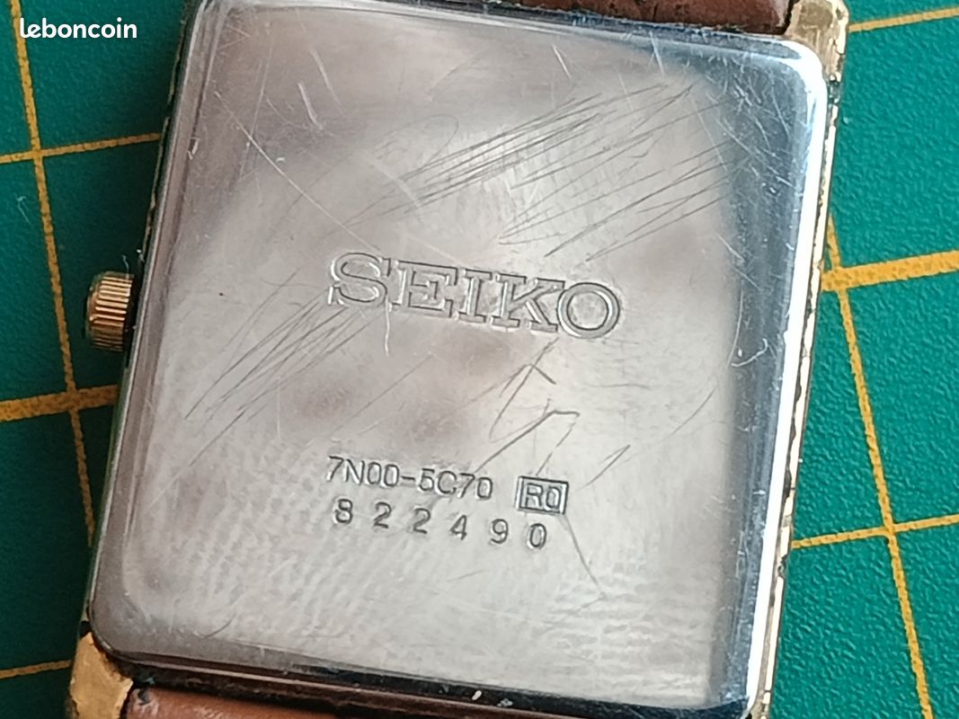Montre homme rétro vintage Seiko 7N00-5C70 (image 11)