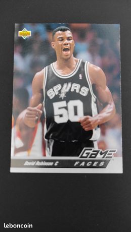 Carte basket NBA David Robinson UpperDeck 1993 #496 - Collection