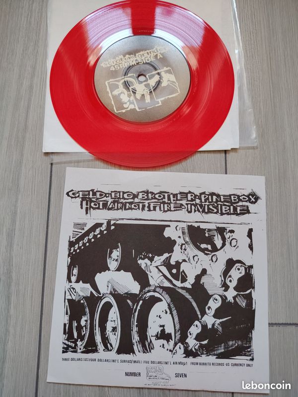 Lot de 3 vinyles du groupe Scrotum Grinder (image 10)