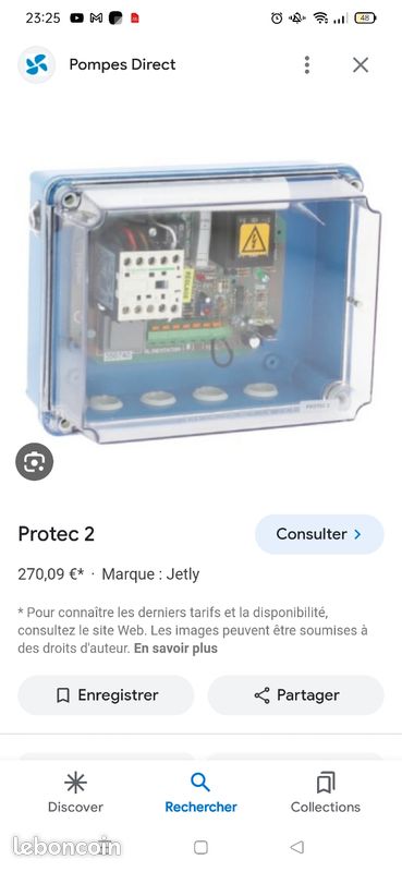 Coffret protect 2 pour pompe (image 1)