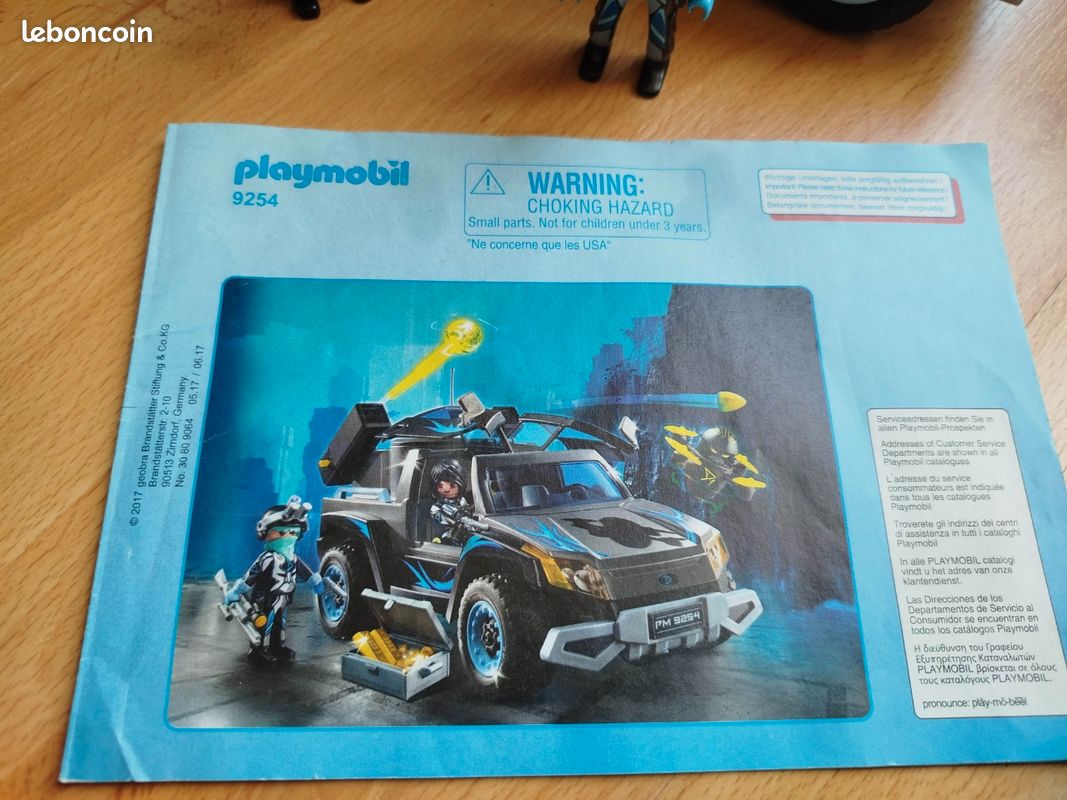 Playmobil 9254 4x4 des agents du Dr Drone (image 2)