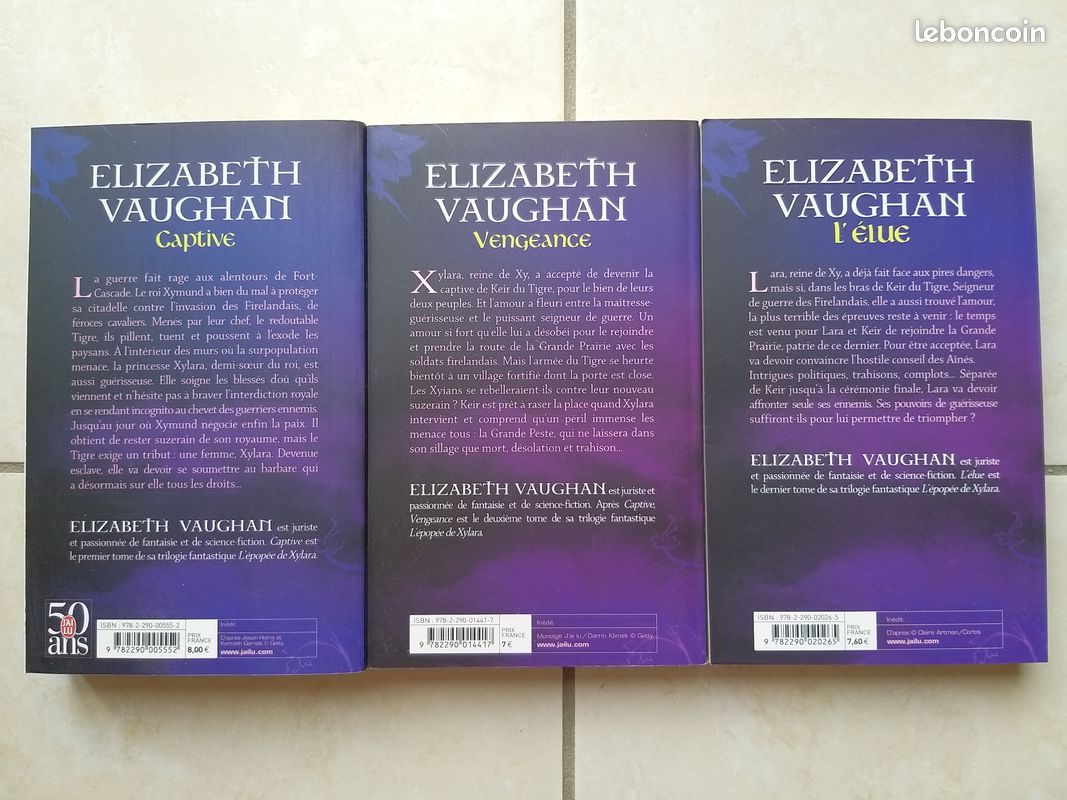 L'epopée de xylara tome 1 à 3 de Elizabeth Vaughan (image 2)