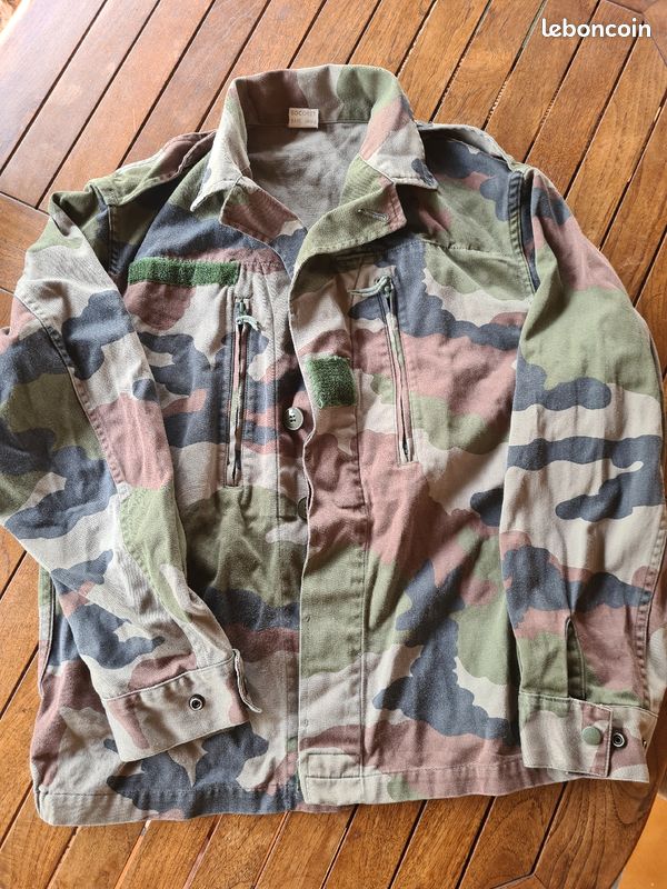 Veste de treillis armée française (image 1)