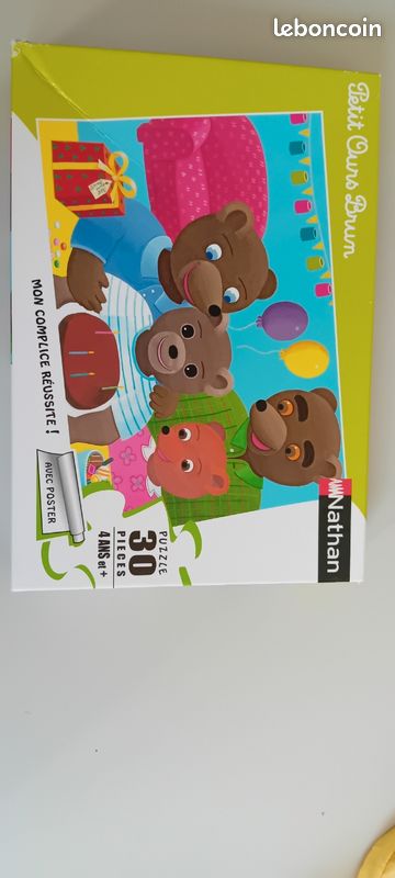 Puzzle enfant Nathan 30 pièces (image 1)