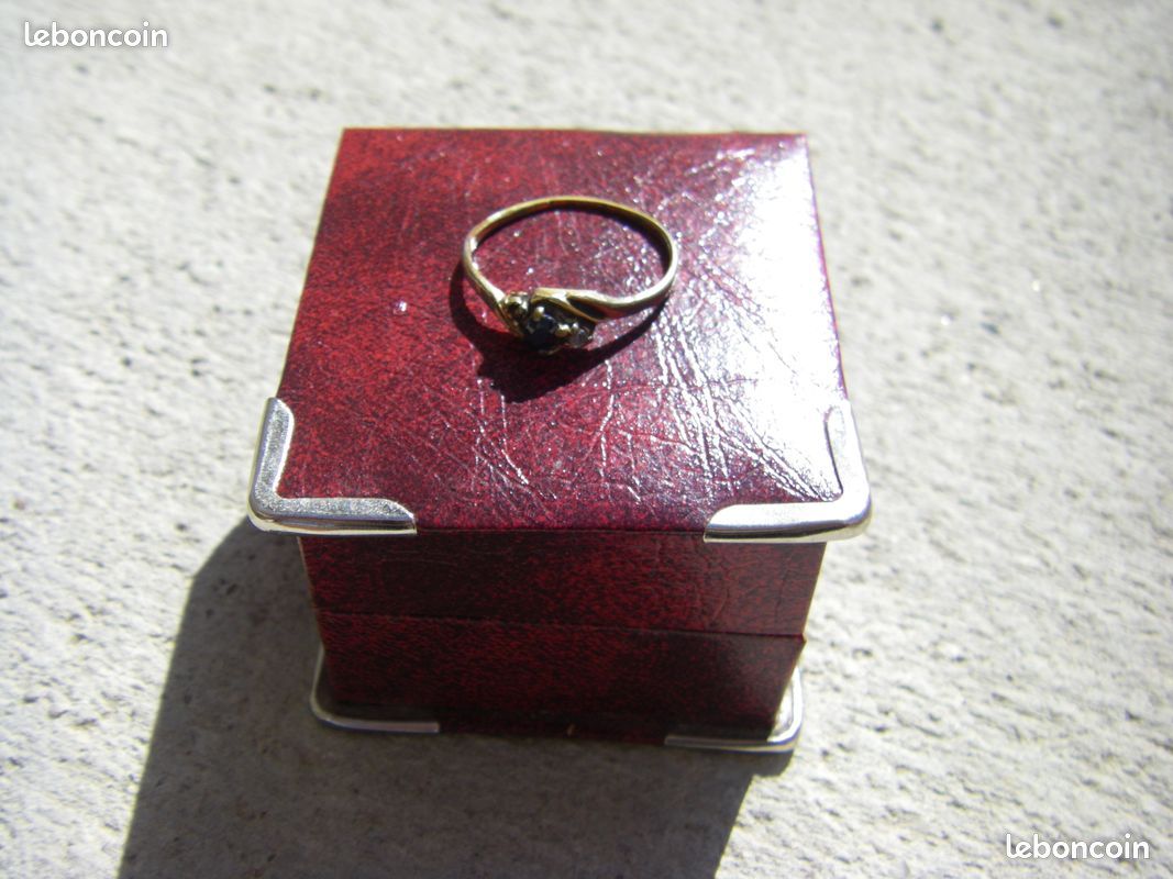Bague d'occasion plaque or (image 3)