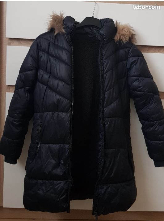 Manteau D'hiver Chaud NEXT Taille 10 - Style Mouton, Doublure Polaire - Occasion Bon état