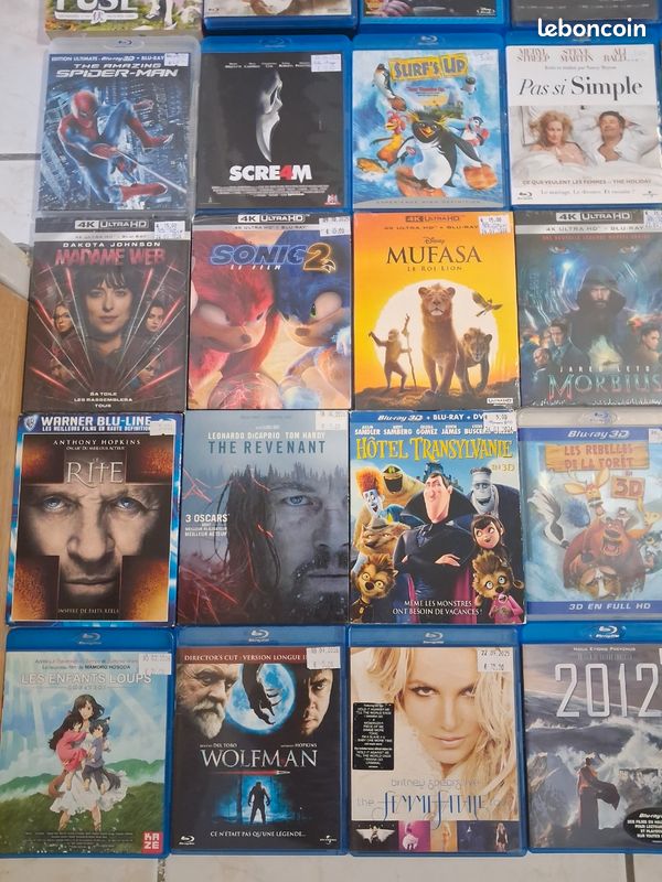 Blu-ray Blu-Ray 4k Blu-ray 3D DVD (image 11)
