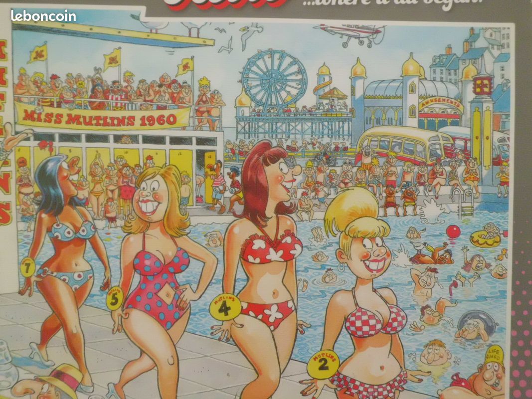 Puzzle énigme N° 9 : Défilé à la piscine (image 2)