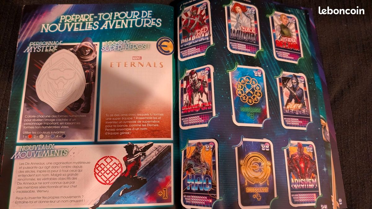Album collector cartes Marvel (image 6)