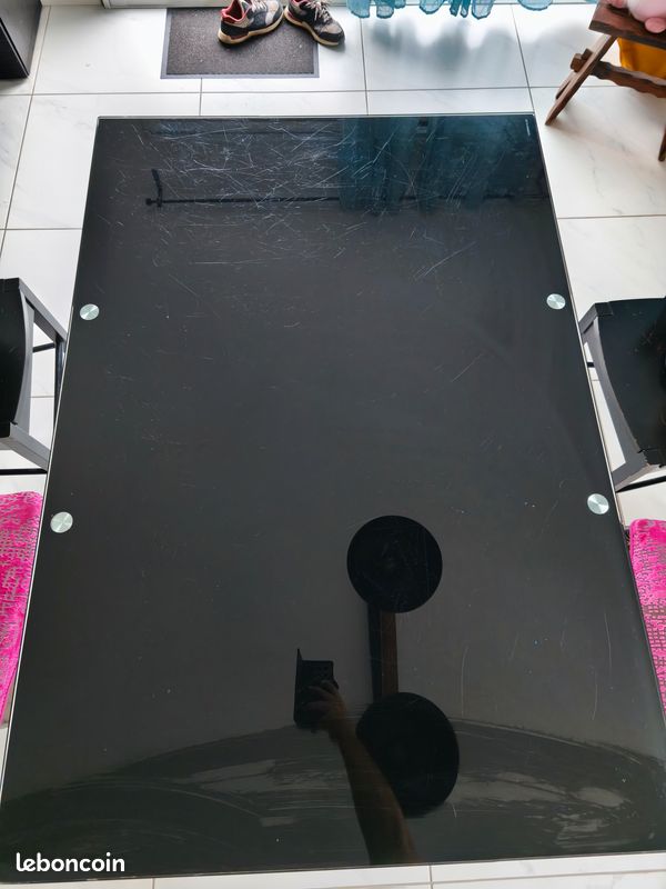 Table de salon en verre (image 2)