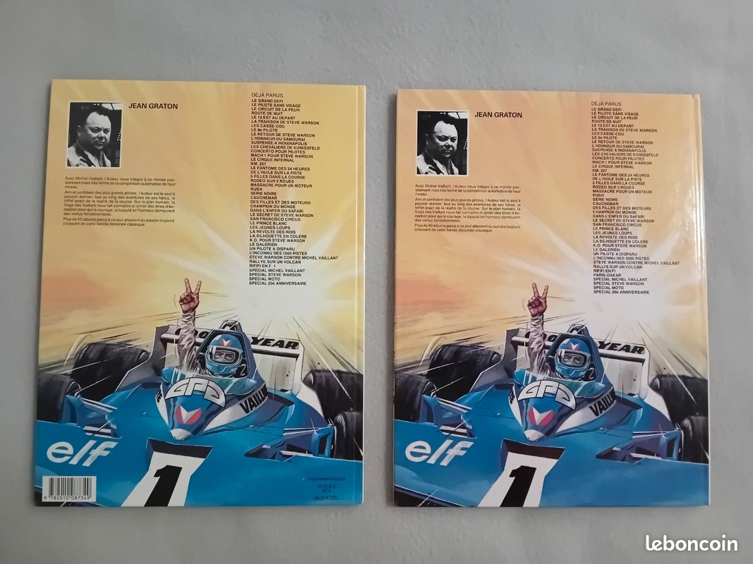 2 BD n°40 et/ou n°41 Michel Vaillant EO - Graton (image 2)