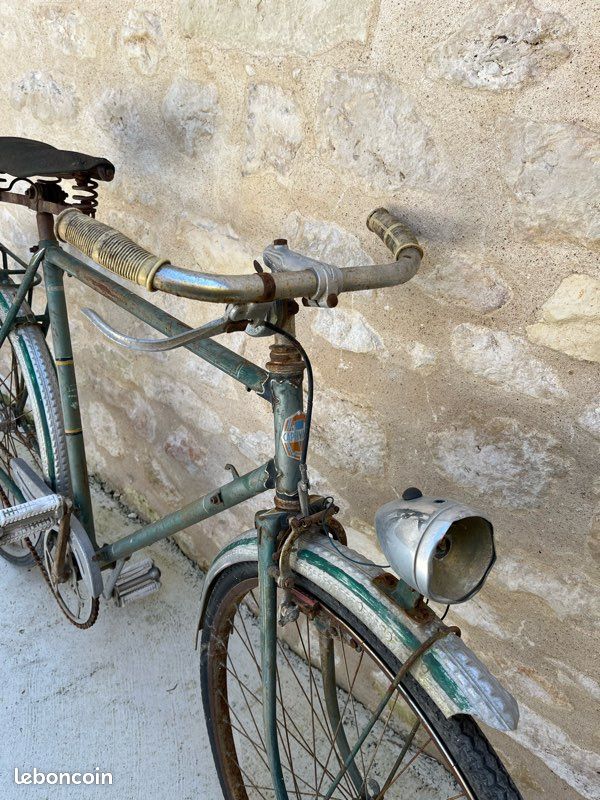 Pédalier Ancien Vélo - Pièce Décorative Art Déco, Fabrication Française