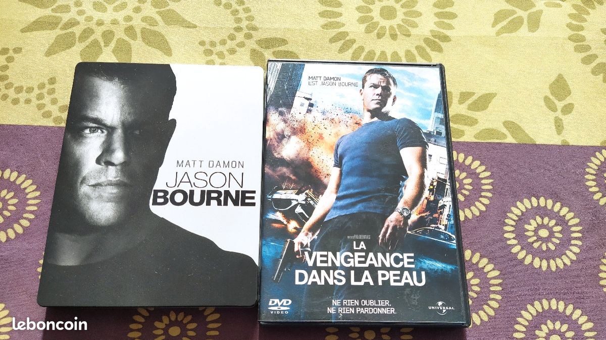 Blu Ray Jason Bourne+ DVD La vengeance dans la peau (image 1)